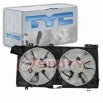 Tyc Dual Radiator & Condenser Fan Assembly For 2015-2019 Subaru Legacy 2.5L Xs. Fixed Price $153.09.