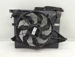 2010-2012 Hyundai Santa Fe Left Radiator Fan Motor Assembly Black U1333. Fixed Price $54.40.
