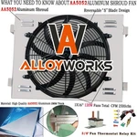 Radiator Fan Shroud For 1955-1957 Chevy Bel Air Nomad Del Ray 210 150 4.3L 4.6L. Fixed Price $99.00.
