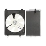Condenser + Cooling Fan Kit For 2006 2007 2008-2011 Honda Civic 1.3L. Fixed Price $100.59.