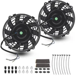 Fsbcgt 7" Slim 80W 12V Electric Radiator Cooling Fan Push Pull Universal. Fixed Price $71.94.