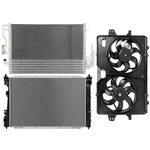 Radiator Condenser Cooling Fan Kit Ford Escape 2008-12 Mazda Tribute 2008-11. Fixed Price $201.68.