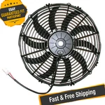 Spal 30102045 13" Pusher Style High Performance 1682CFM Electric Fan. Fixed Price $195.00.