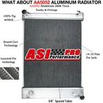 BHTE6362 Aluminum Radiator Fit Freightliner M2 106 FS65 Cat Engine BHT74675 Asi,. Fixed Price $459.00.