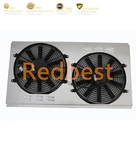 For 1988-2000 89 90 Chevrolet C/k 1500 2500 3500 Aluminum Radiator SHROUD+14"FAN. Fixed Price $125.00.