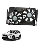 Radiator Condenser Cooling Fan Assembly Replacement For 2013-2019 RAV4 Black. Fixed Price $126.96.