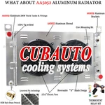 3-ROW Aluminum Radiator+shroud Fan Relay Fit For 99-13 Chevy Silverado 1500 2500. Fixed Price $259.00.