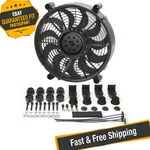 Derale 16212 12" H.o. Single Rad Pusher/puller Fan With Premium Mount Kit. Fixed Price $227.25.