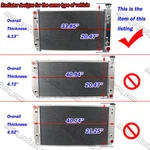 4 Rows Aluminum Radiator For 1988-99 Chevy Gmc C/k 1500 2500 3500 28"W Pickup. Fixed Price $259.00.