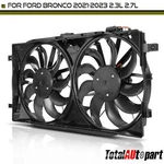 Dual Radiator Fan Cooling Motor W/ Brushless Ford Bronco 21-24 Ranger. Fixed Price $331.18.