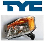 Tyc Left Headlight Assembly For 2008-2015 Nissan Titan Electrical Lighting Da. Fixed Price $203.23.