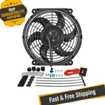 Derale 16510 10'' Tornado Electric Puller Fan, Premium Mounting Kit. Fixed Price $122.42.