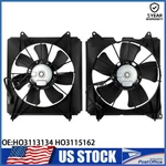 Radiator Cooling Fan Assembly Set For 2013-2017 Honda Accord Left Right Coupe. Fixed Price $78.99.