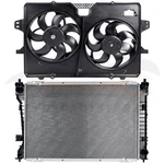 2PCS Engine Radiator & Cooling Fan Kit 2008-2012 Ford Escape 2.5L. Fixed Price $156.66.