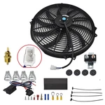 Labwork 16" Electric Radiator Fan Thermostat Wiring Switch Relay Kit 3000 Cfm. Fixed Price $37.86.