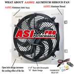 Aluminum Shroud Fan 1960-1966 65 Ford Mustang Falcon Ranchero/ Mercury Comet. Fixed Price $79.00.