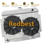 3ROW Aluminum RADIATOR+2X12"FAN+SHROUD For 1972-1986 Jeep CJ5/6/7 Scrambler #583. Fixed Price $183.08.