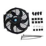 Universal 10" Inch Slim Fan Push Pull Electric Radiator Cooling 12V 80W 2400 Rpm. Fixed Price $26.88.