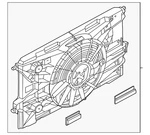 Genuine Nissan Fan Assembly 21481-5MP0A. Fixed Price $342.97.