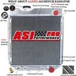 3-ROW Aluminium Radiator 1964-1966 1965 Ford Mustang 260 289 4.3L 4.7 V8. Fixed Price $124.95.