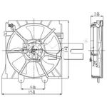 Tyc 600030 Cooling Fan Assembly. Fixed Price $122.43.