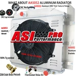 Row Aluminum Radiator Shroud Fan Relay For 1949-1952 Studebaker Pickup CC4952. Fixed Price $309.00.