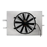 Mishimoto MMFS-MUS-97 Performance Aluminum Radiator Fan Shroud Kit Fits Mustang. Fixed Price $267.52.