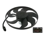 Febi Left Driver Radiator Auxiliary Condenser Engine Cooling Fan Motor For Audi. Fixed Price $83.40.