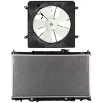Electric Radiator Cooling Fan Kit For 2003-2006 Honda Element 2.4L 2354CC L4. Fixed Price $107.07.