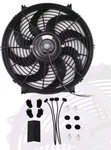 Blackhorse Racing 12" Slim Radiator Cooling Fan 12V Push/pull Electric W/ Kit. Fixed Price $49.99.