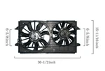 Dual Radiator And Condenser Fan Assembly-vin: Apdi 6016125. Fixed Price $130.95.