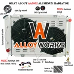 3ROW Radiator Shroud Fan Ford Mustang Gt Lx 5.0L,V8 Gas 1979-1993 1990. Fixed Price $259.00.