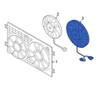 New Volkswagen Arteon 3H7 Front Left Engine Cooling Fan Assembly No Duty To. Fixed Price $647.07.