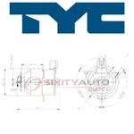 Tyc Right Engine Cooling Fan Motor For 2002-2006 Toyota Camry 2.4L L4 Belts Ef. Fixed Price $60.91.