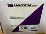 Engine Cooling Fan Clutch Hayden 2716 (new). Fixed Price $33.58.