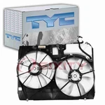 Tyc Dual Radiator & Condenser Fan Assembly For 2004-2005 Toyota Sienna Belts Qg. Fixed Price $170.59.