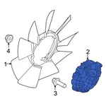 Ford F-550 Super Duty 2015-2019 FC3Z8A616B Engine Cooling Fan Clutch. Fixed Price $381.11.