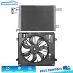 A/c Condenser And Cooling Fan Assembly For 2007-2011 Jeep Wrangler Manual Trans.. Fixed Price $125.72.