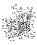 Genuine Mopar Hydraulic Fan Control Solenoid 52080135AB. Fixed Price $136.07.
