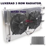 3 Row Cooling Radiator Fans Shroud Combo Fit 1997-2004 Ford Mustang Gt SN95 4.6L. Fixed Price $205.00.
