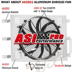 Asi Aluminum Shroud Fan Relay For 1949-1952 Studebaker 2R5, 2R6, 2R10, 2R11 4.0L. Fixed Price $99.00.