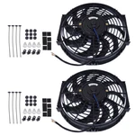 Lablt 12" Electric Radiator Cooling Fan Assembly Kit For 83-15 Toyota Camry 12V. Fixed Price $27.50.