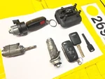 01-05 Audi C5 A6 Allroad Door Ignition Glove Trunk Lock W/ Set 4-KEYS. Fixed Price $150.00.