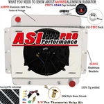 Asi 4 Row Radiator Shroud Fan For Chevy Nova Ii & Cylinder V8 1962-1967 65. Fixed Price $359.00.