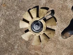 2008-2010 Ford Powerstroke F250/F350 6.4L Fan Clutch W/ Blades 7C34-8A616-CD. Fixed Price $150.00.