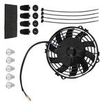 Electric Cooling Fan Kit 7" 800CFM For Universal Vehicle System Black 12V 80W. Fixed Price $25.79.