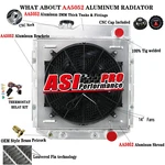 Asi 3 Rows Radiator Shroud Fan Ford 1960-65 Falcon Comet 64-66 Mustang. Fixed Price $159.00.