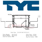 Tyc Radiator For 1997-1999 Bmw 323I Cooler Cooling Antifreeze Coolant Belts Oq. Fixed Price $155.50.