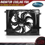 Radiator Fan Cooling Assembly W/ Brushless Motor For Genesis G70 2019-2023 2.0L. Fixed Price $255.99.