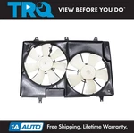 Dual Rear Radiator Cooling Fan Assembly New For 04-07 Cadillac Cts-v Ctsv. Fixed Price $209.95.